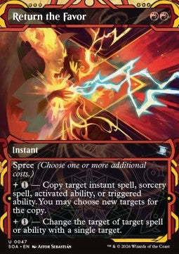 Return the Favor (V.1) - Secrets of Strixhaven: Mystical Archive (Uncommon) [SOA-47]