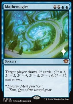 Mathemagics - Secrets of Strixhaven: Promos (Mythic) [PSOS-58]