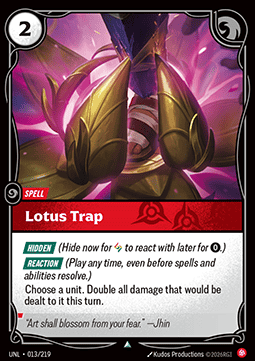 Lotus Trap