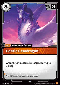 Gentle Gemdragon