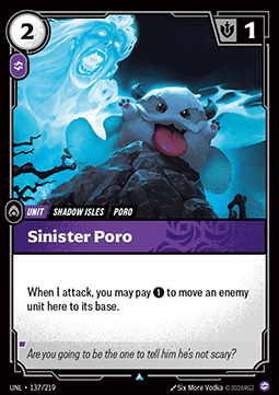 Sinister Poro