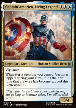 Captain America, Living Legend