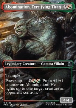 Abomination, Terrifying Titan