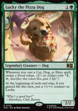 Lucky the Pizza Dog