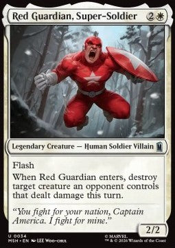 Red Guardian, Super-Soldier