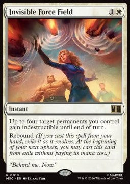 Invisible Force Field