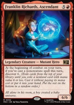 Franklin Richards, Ascendant