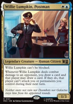 Willie Lumpkin, Postman