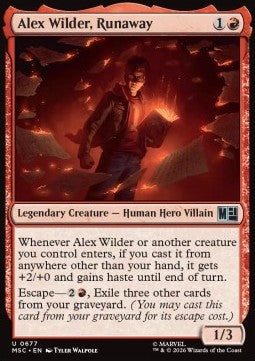 Alex Wilder, Runaway