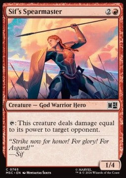 Sif's Spearmaster