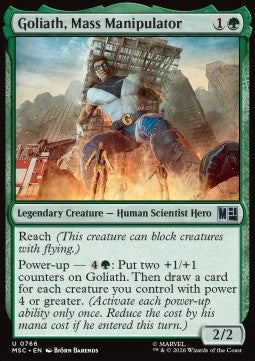 Goliath, Mass Manipulator