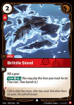Brittle Steel