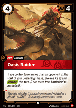 Oasis Raider