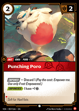 Punching Poro