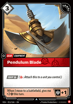 Pendulum Blade