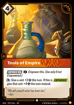 Tools of Empire