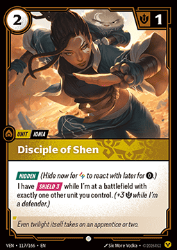 Disciple of Shen