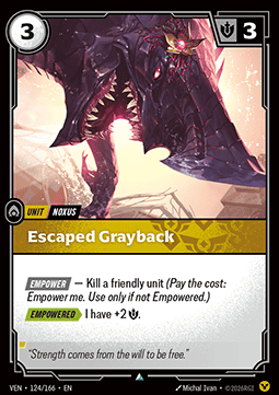 Escaped Grayback