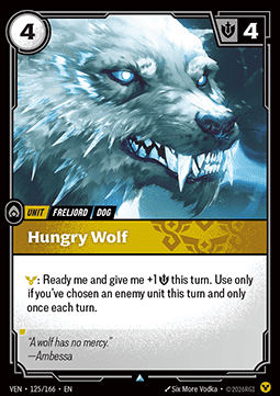 Hungry Wolf