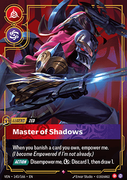 Zed, Master of Shadows (V.1 - Rare)