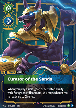 Nasus, Curator of the Sands (V.1 - Rare)