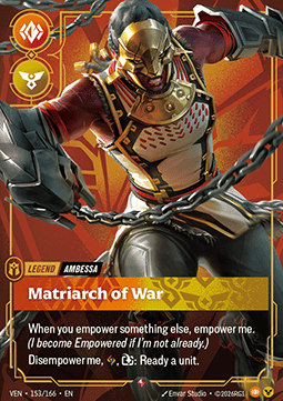 Ambessa, Matriarch of War (V.1 - Rare)