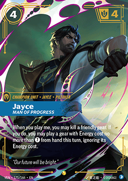 Jayce, Man of Progress