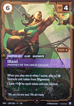 Illaoi, Prophet of the Great Kraken (V.1 - Rare)