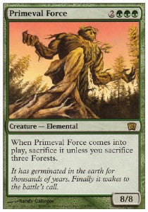 Primeval Force - Eighth Edition (Rare) [8ED-273]