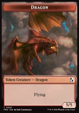 Dragon Token (R 5/5) // Lotus Token