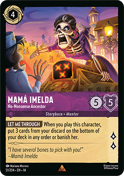 Mamá Imelda - No-Nonsense Ancestor