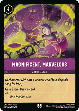 Magnificent, Marvelous
