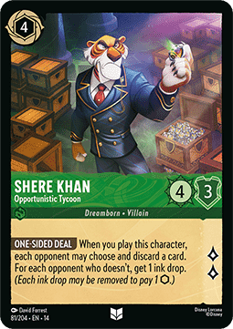 Shere Khan - Opportunistic Tycoon