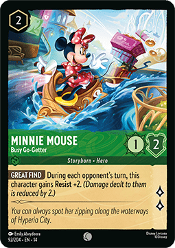 Minnie Mouse - Busy Go-Getter