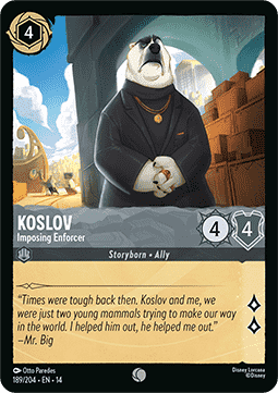 Koslov - Imposing Enforcer