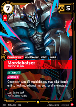 Mordekaiser, Twice Slain (V.2 - Showcase)