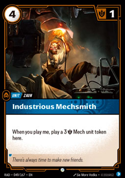Industrious Mechsmith