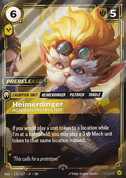 Heimerdinger, Academy Instructor
