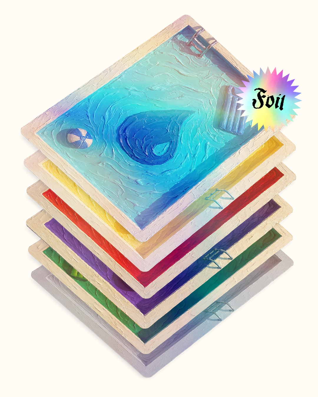 KIT TOKEN_MANA IN POOL FOIL - KIT Token Mana in pool 6 Tokens
