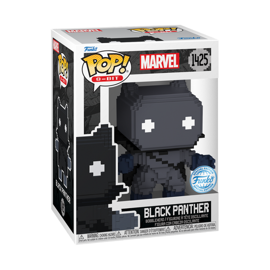 MARVEL: 8-BIT - POP FUNKO VINYL FIGURE 1427 BLACK PANTHER 9CM