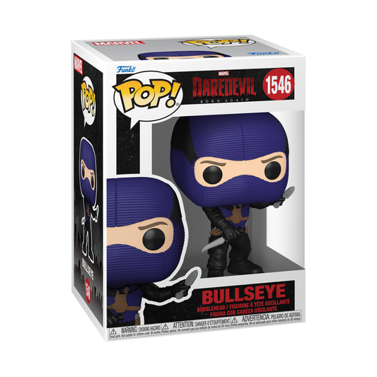 MARVEL: DAREDEVIL BORN AGAIN - POP FUNKO VINYL FIGURE 1546 BULLSEYE 9CM
