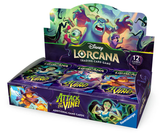 LORCANA - BOX 24 BUSTE - ATTACK OF THE VINE - ENG