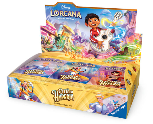 LORCANA - BOX 24 BUSTE - HYPERIA CITY - IT