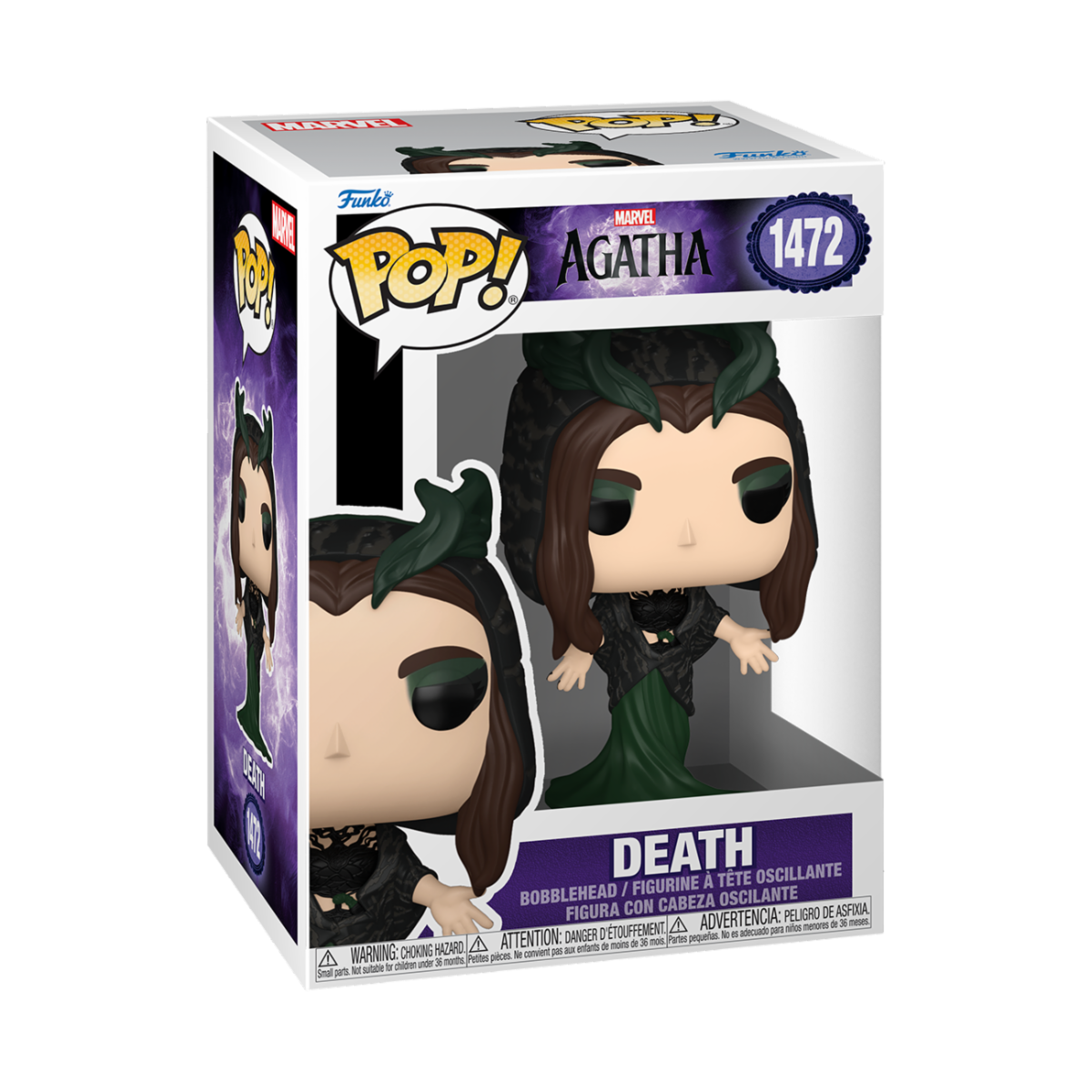 MARVEL: AGATHA - POP FUNKO VINYL FIGURE 1472 DEATH 9CM