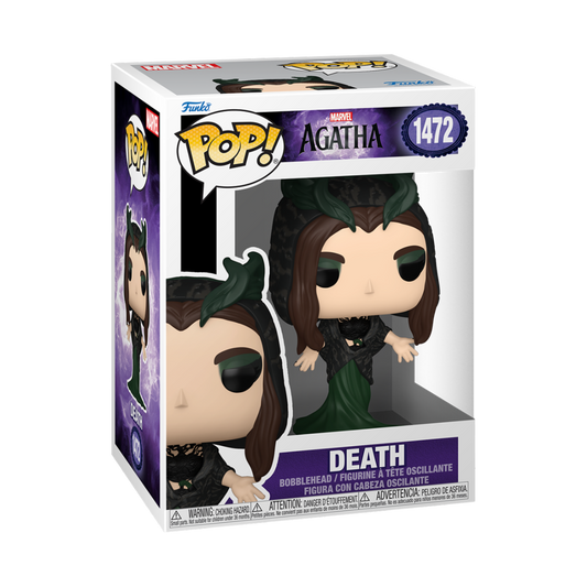 MARVEL: AGATHA - POP FUNKO VINYL FIGURE 1472 DEATH 9CM