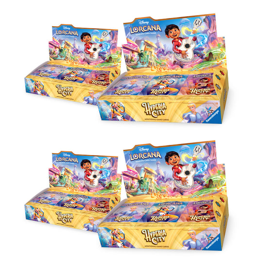 LORCANA - CASE - HYPERIA CITY - ENG (4 BOX)