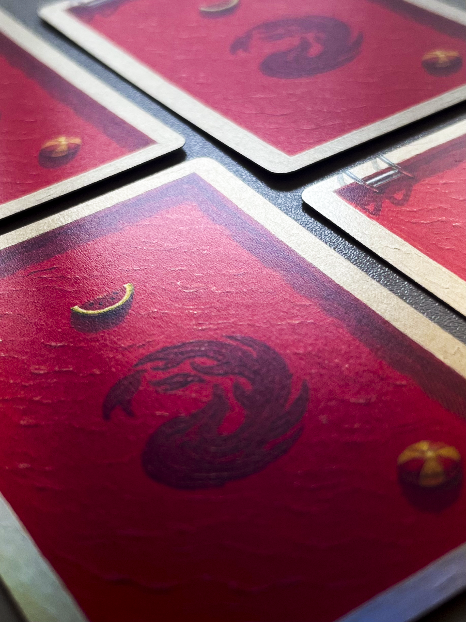 RED MOUNTAIN TOKEN_MANA IN POOL - Token Mana in pool Rosso Montagna