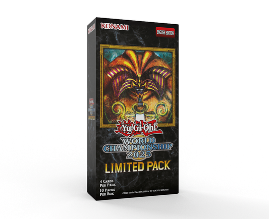 BOX YU-GI-OH! - 2025 WORLD CHAMPIONSHIP (10 BUSTE) - ENG (ESCLUSIVA OTS)