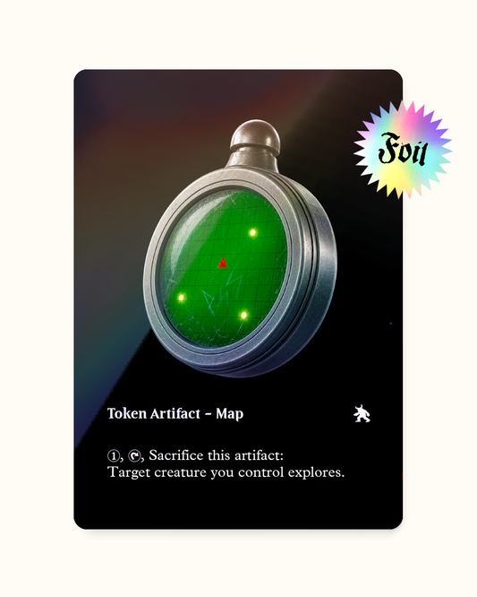 MAP TOKEN_BLACK S FOIL - Token Mappa FOIL