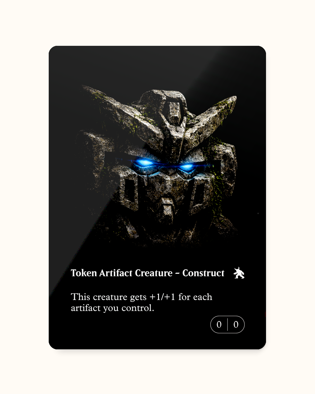 CONSTRUCT TOKEN_BLACK S - Token Costrutto